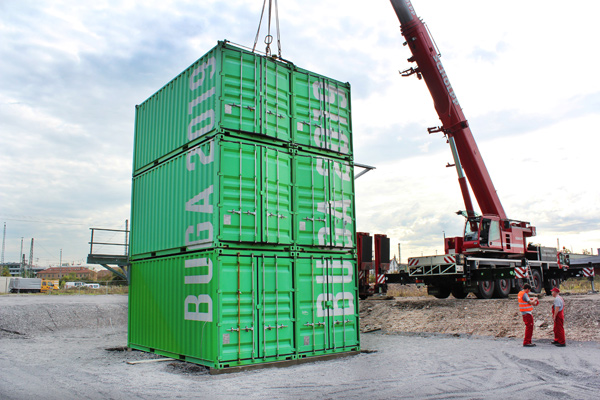 SPATENSTICH ZUR BUGA HEILBRONN