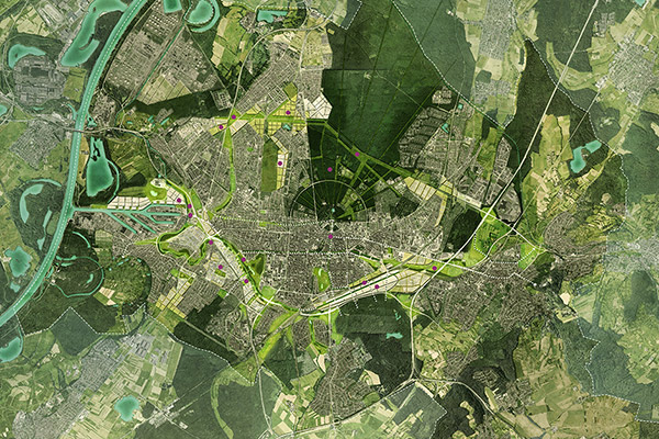 PLANWERKSTATT RÄUMLICHES LEITBILD KARLSRUHE 2015