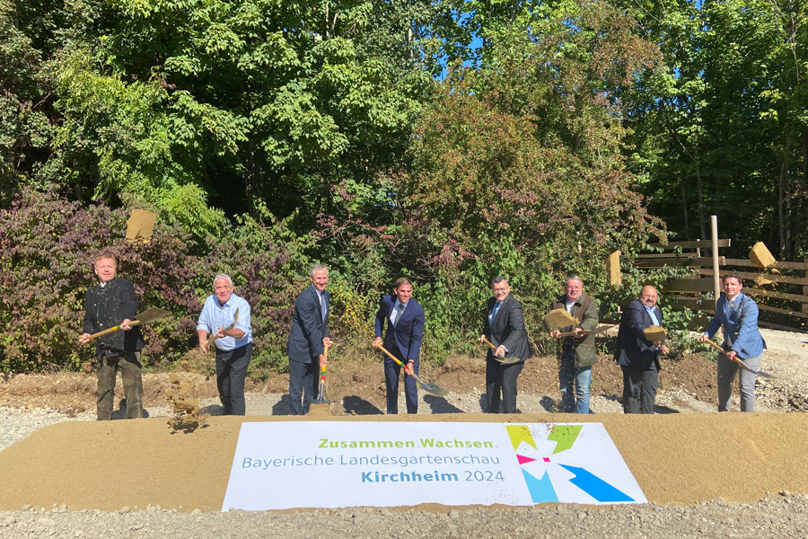 Spatenstich 23. September 2021 Spatenstich 23. September 2021