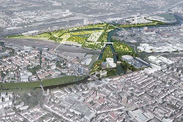 STADTQUARTIER NECKARBOGEN IN HEILBRONN
