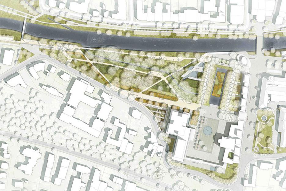 Vertiefungsbereich Kurpark M 1:500