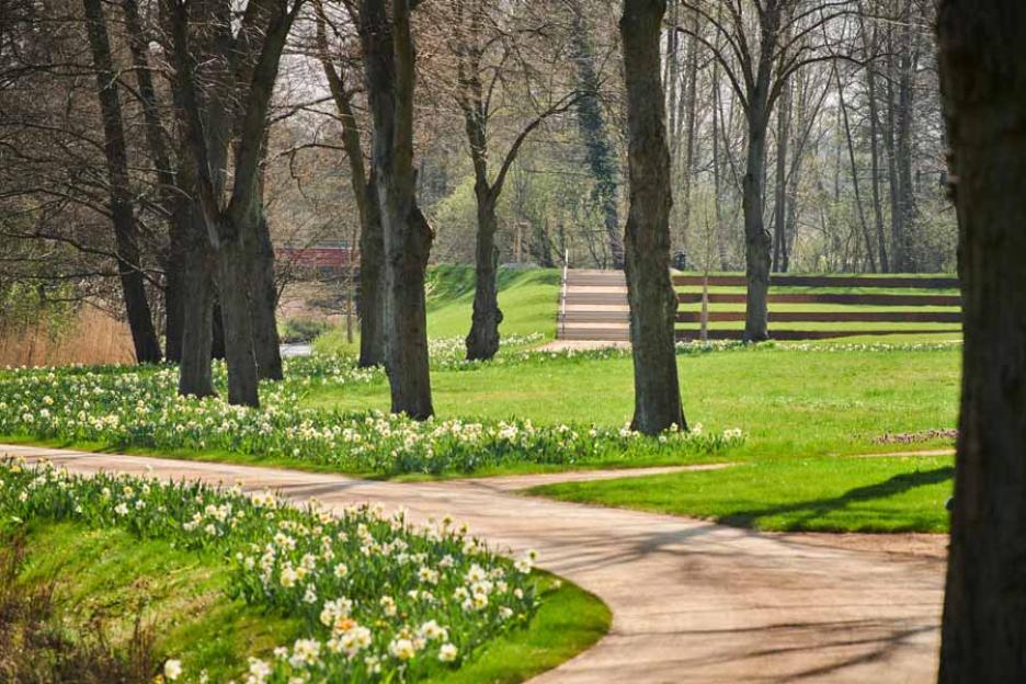 Bleichwall - Parkweg an der Dosse