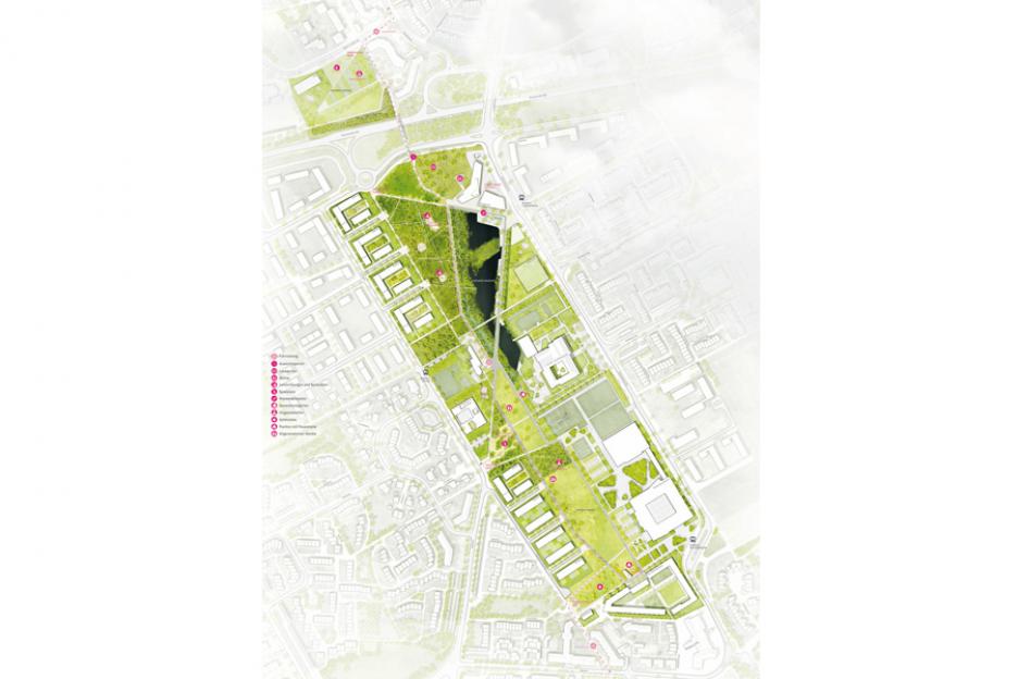 Übersichtsplan Daueranlagen