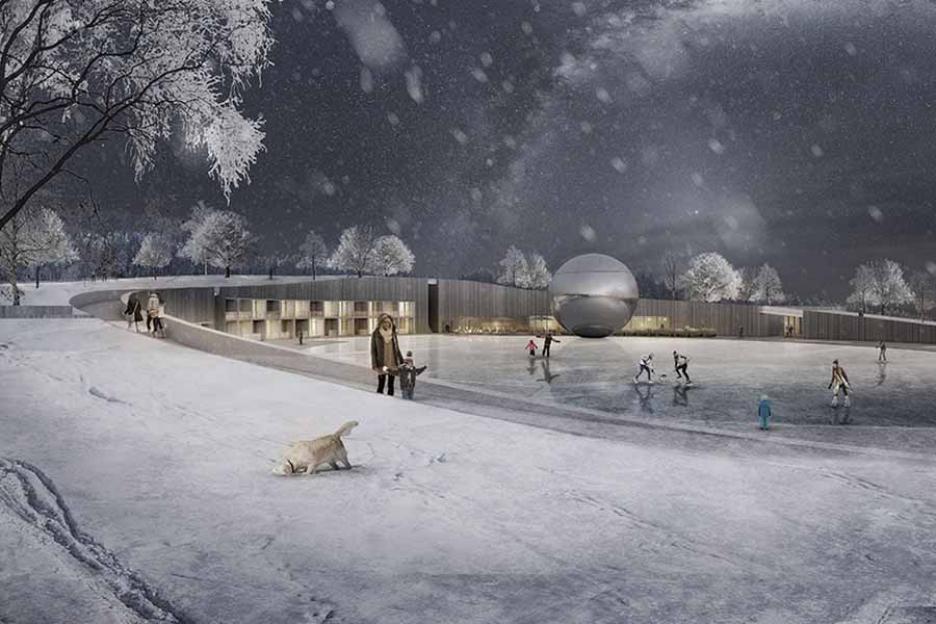 Visualisierung Sternenkuppe zur Wintersaison