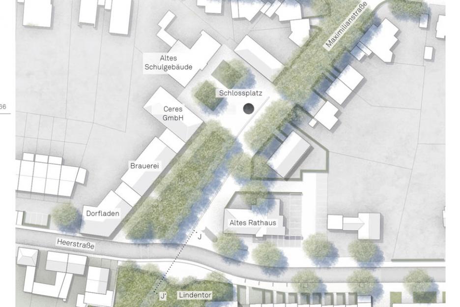 Zoom-in Schlossplatz