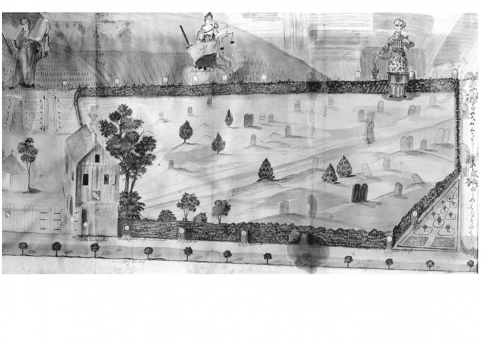 Historische Referenz - Lageplan von 1779 © Stadtarchiv Mainz