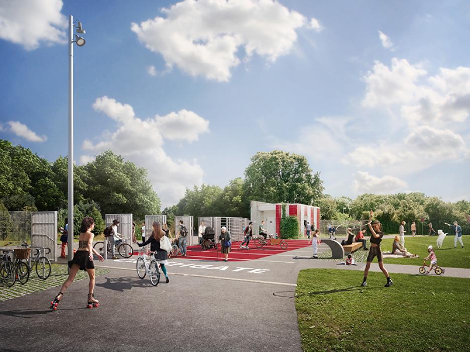 Crashgate / Visualisierung: bloomimages Berlin GmbH