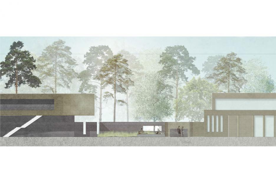 Wandabwicklung Außenwand