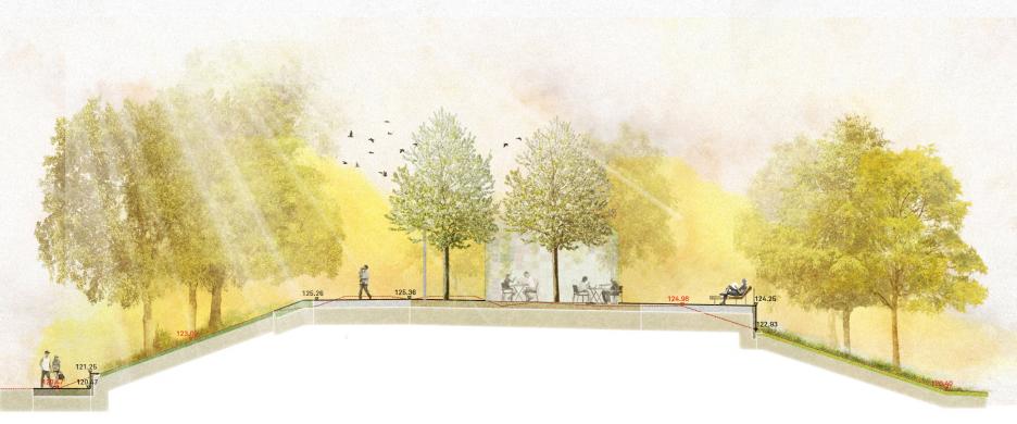 Gartenpark Süd mit Gartenhaus