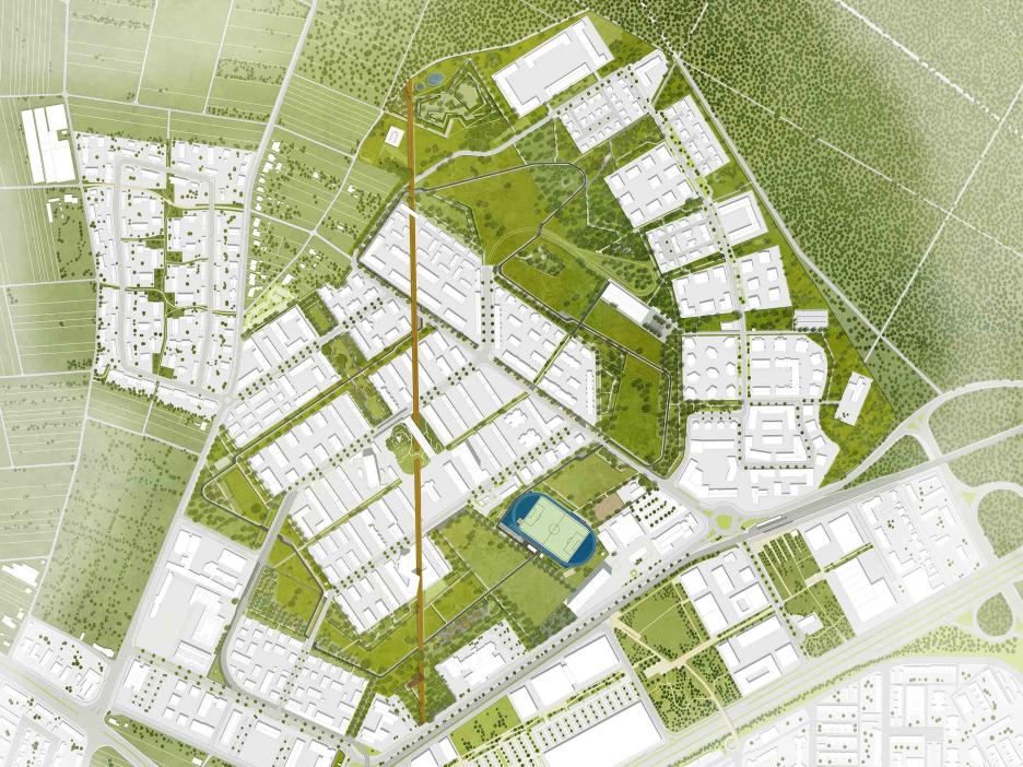 Franklin Fields auf Franklin, Mannheim sinai