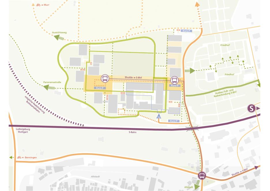 Erschließungs- und Parkierungskonzept