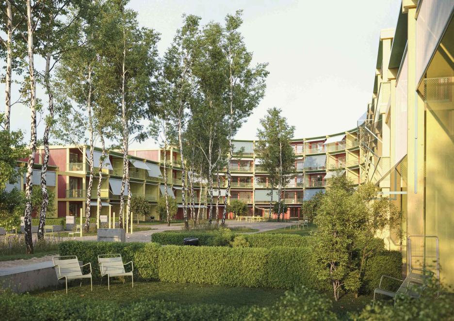 Perspektive Baufeld 10