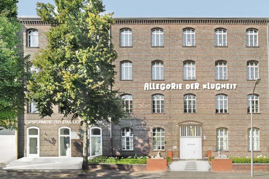 Perspektive Sophie-Charlotten-Straße - Vorgarten