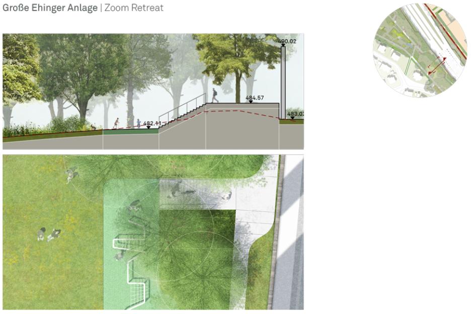 Große Ehinger Anlage | Zoom Retreat