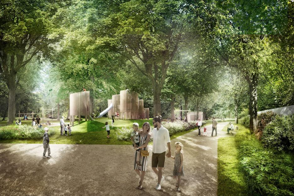 Spielplatz Glacisfantasie