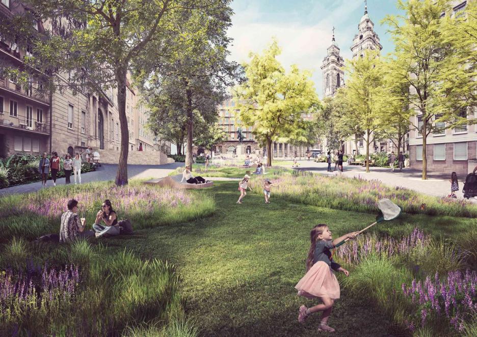 Perspektive Egidienplatz