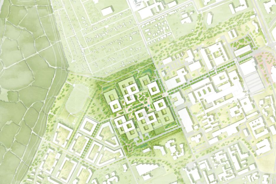 Gesamtlageplan M 1:2000