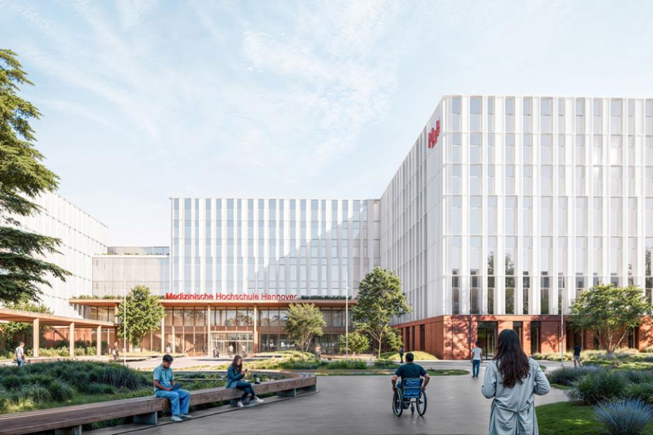 Zentraler Klinikeingang